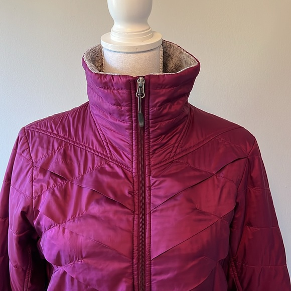 Columbia women’s ski jacket, size M, raspberry - Picture 2 of 8